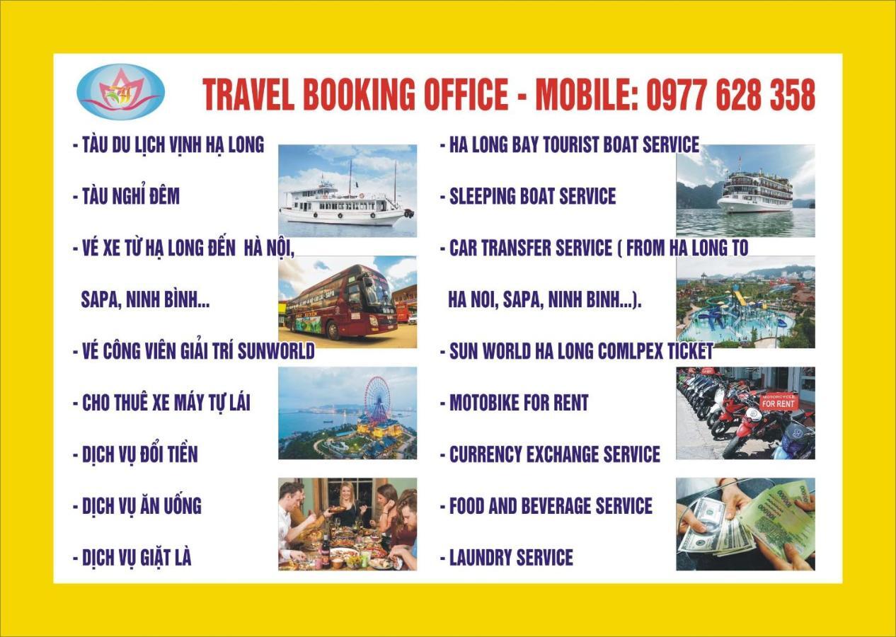 Hoang Yen Guesthouse ハロン エクステリア 写真